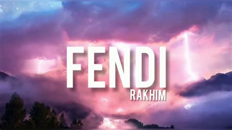 fendi song rakhim|Fendi lyrics romanized.